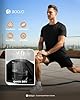 BOOJO Gym T Shirts Men UK Running Quick Dry Fit Top Short Sleeve Crew Neck Tshirt Breathable Active Wear for Sports Work(Black,2XL) #1