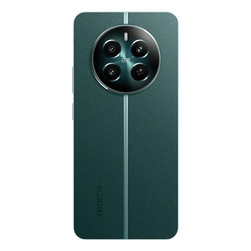Image of realme 12+ 5G Smartphone 8+256 GB Supports NFC, Dimensity 7050 5G Chipset, Sony LYT-600 OIS, 120 Hz AMOLED Display, Rain Resistant Smart Touch, Dual SIM Cards, Green (Without Adapter)