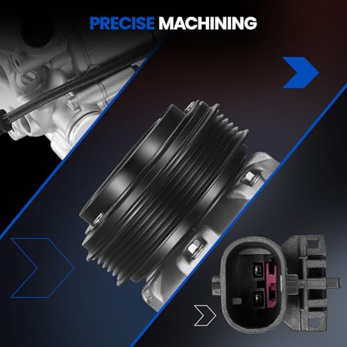 SYKRSS 158271 Air Conditioning AC Compressor with Clutch Compatible with Chevrolet Cruze 2012-2019, for Cruze Limited 2016, for Cruze NG 2016, L4 1.4L by SYKRSS - Used condition - Image 4