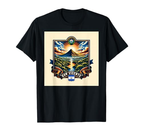 San Vicente El Salvador Proud Vicentinos T-Shirt