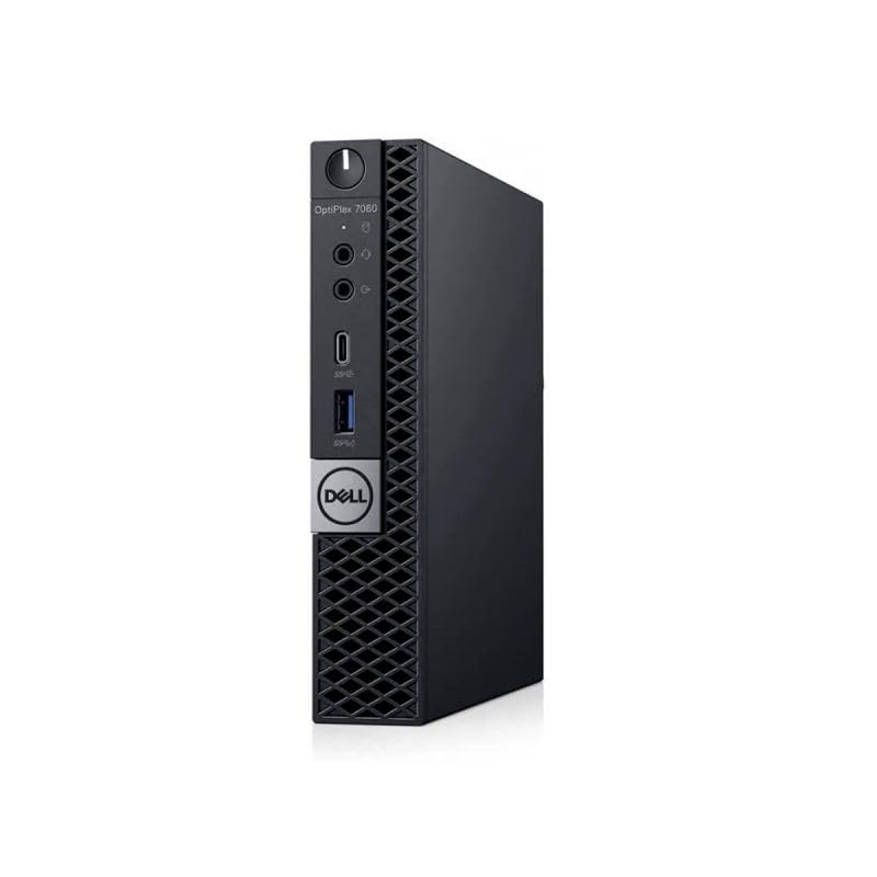 PC Dell OptiPlex 7060 Micro - Intel Core I5-8400T 1,7 Ghz (9 MB), 8 GB DDR4, SSD 240 GB, senza unità ottica, connessione Wi-Fi Wi-Fi USB Windows 11, garanzia 12 mesi.