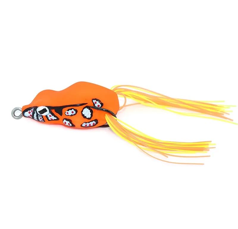 AUF Fishing Hook Isa Fish Top Water Frog Lure -(Orange) (B0CFYKJ6B3) Amazon Price History, Amazon Price Tracker