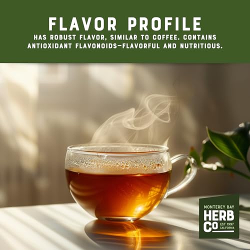 Monterey Bay Herb Co. Yerba Mate Tea | 200 Tea Bags | Mixed Tea of Herbs & Spices | Mint Flavor