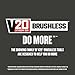 CRAFTSMAN V20* Cordless Brushless Compact 2 Tool Combo Kit (2 Batteries) (CMCK210C2)