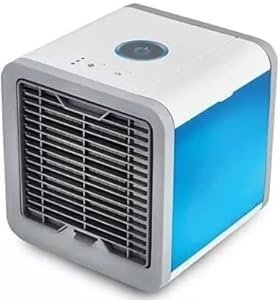 Mini CoOlEr for room cooling mini CoOlEr ac portable air CoOlEr portable air conditioners for Home Office Artic CoOlEr 3 In 1 Conditioner Humidifier Purifier Mini CoOlEr -BLUE