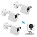 Wyze Cam Wall Mount, Caremoo Weatherproof Protective Cover with Adjustable Mount for Wyze Cam V2 Camera, Indoor/Outdoor Use (White, 3 Pack)