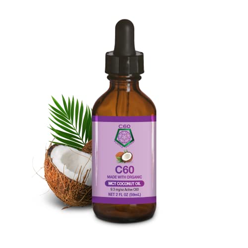 C60 Purple Power 2Oz Sampler Kit - 2Oz Organic Extra Virgin Olive Oil, 2Oz Organic Mct Coconut Oil, 2Oz Organic Avocado Oil, 99.99% Pure C60 Carbon Fullerenes, Lift The Oxidative Burden At The Cellula #TOP5