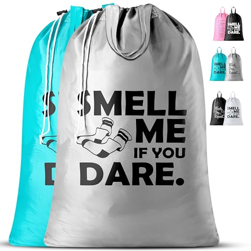 Bolsas de diseño divertido para ropa sucia con capacidad extragrande pack de 2 2