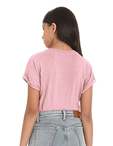 Image of SUGR Basics Girl's Graphic Regular Fit T-Shirts