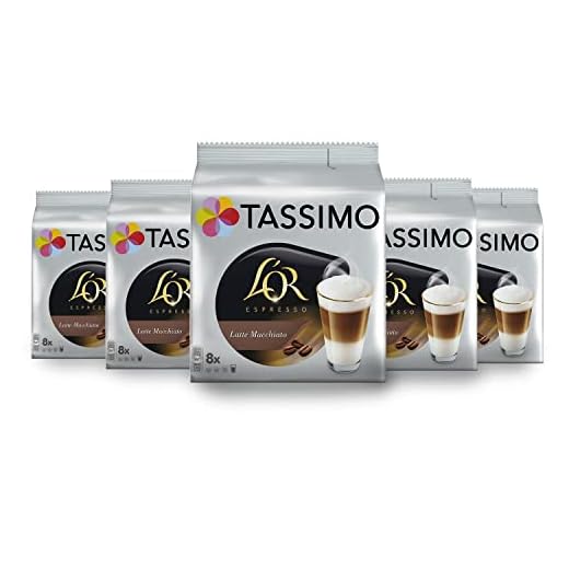 Tassimo - 80 Capsule compatibili per macchine da caffè Tassimo Bosch Café L'Or