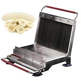 Manueller Gemüsehobel aus Edelstahl für gleichmäßige 8 mm Schnitte von Schinken, Wurst, Tofu und Gemüse