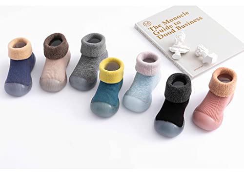 Cozozn-Baby-Girl-Slippers-Socks-Indoor-Winter-Warm-Toddler-Girls-Slippers-Combed-Cotton-Newborn-Girls-Rubber-Non-slip-Sole-Anti-Slip-Baby-Kids-Slip-On-Socks-Home-Shoes