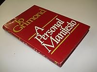 A Personal Manifesto 0855206780 Book Cover