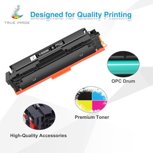 Cartucho de toner compatível com imagem verdadeira para substituição para HP 414A W2020A W2021A W202
