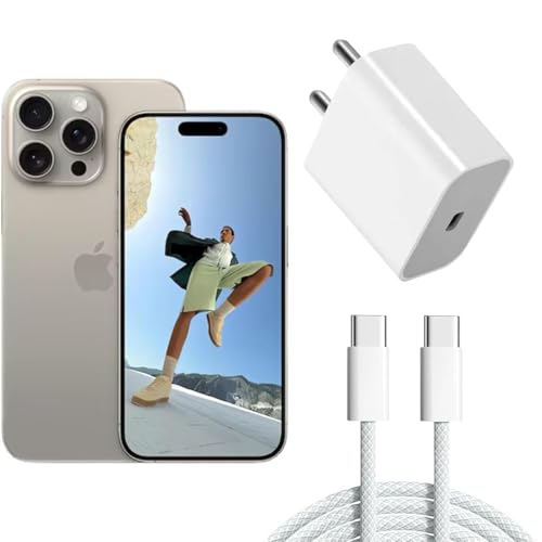 Image of GHEREL Original 20W Adapter with Cable Compatible with iPhone 16,16 Plus,16 Pro,16 Pro Max /iPhone 15,15 Plus,15 Pro,15 Pro Max LY998