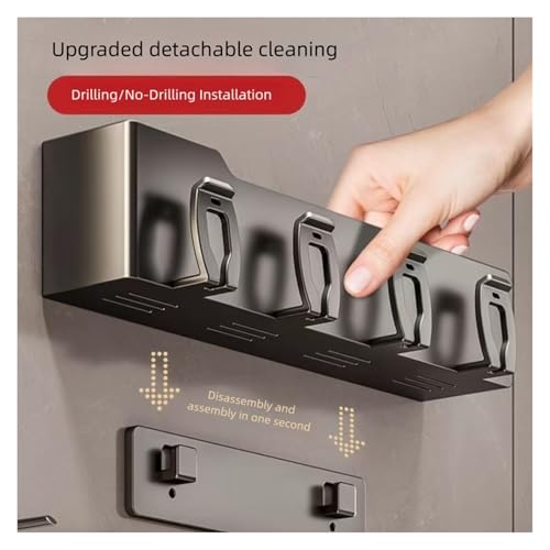 Porte-Brosse à Dents et Distributeur Mural pour 3 Personnes