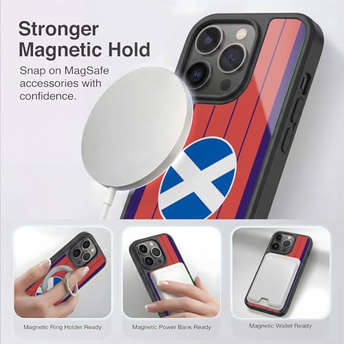 Coque de qualité militaire Écosse pour Apple iPhone 14 Pro en gel