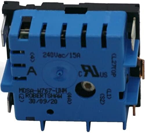 Oven Range Infinite Switch Replacement for JBS60DF4WW JBS60DK1BB JBS60DK1WW JBS60DK2BB JBS60DK2WW JBS60DK3BB JBS60DK3WW