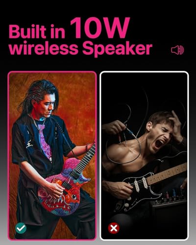 Image of Enya Electric Guitar Shinichi Kobayashi Signature Loong Nova Go Sonic Smart Electric Carbon Fiber Guitarra with 10W Wireless Speaker, All-in-One Portable Rig for Street Performers & Home Studios