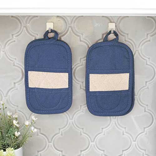 Ritz Royale Collection Pot Holder, Federal Blue, 4 Count #TOP4
