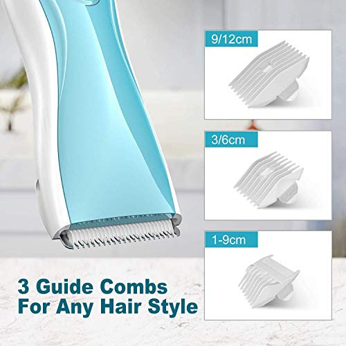 Cocoda Maquina Cortar Pelo, Cortapelos Hombre Profesionales con 3 Peines Guía, Recarga USB y Impermeable, Recortadora de… - Imagen 3