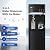 IKT Self-Cleaning Hot and Cold Water Dispenser with Ice Maker Bottom Load for 5 Gallon Bottle 22lbs Daily Capacity Empty Bottle Alert Black