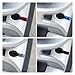 12PcsCompatible WithCar Moto Bike Tire Wheel Valve Cap Cover Car Styling Compatible With(Gray)