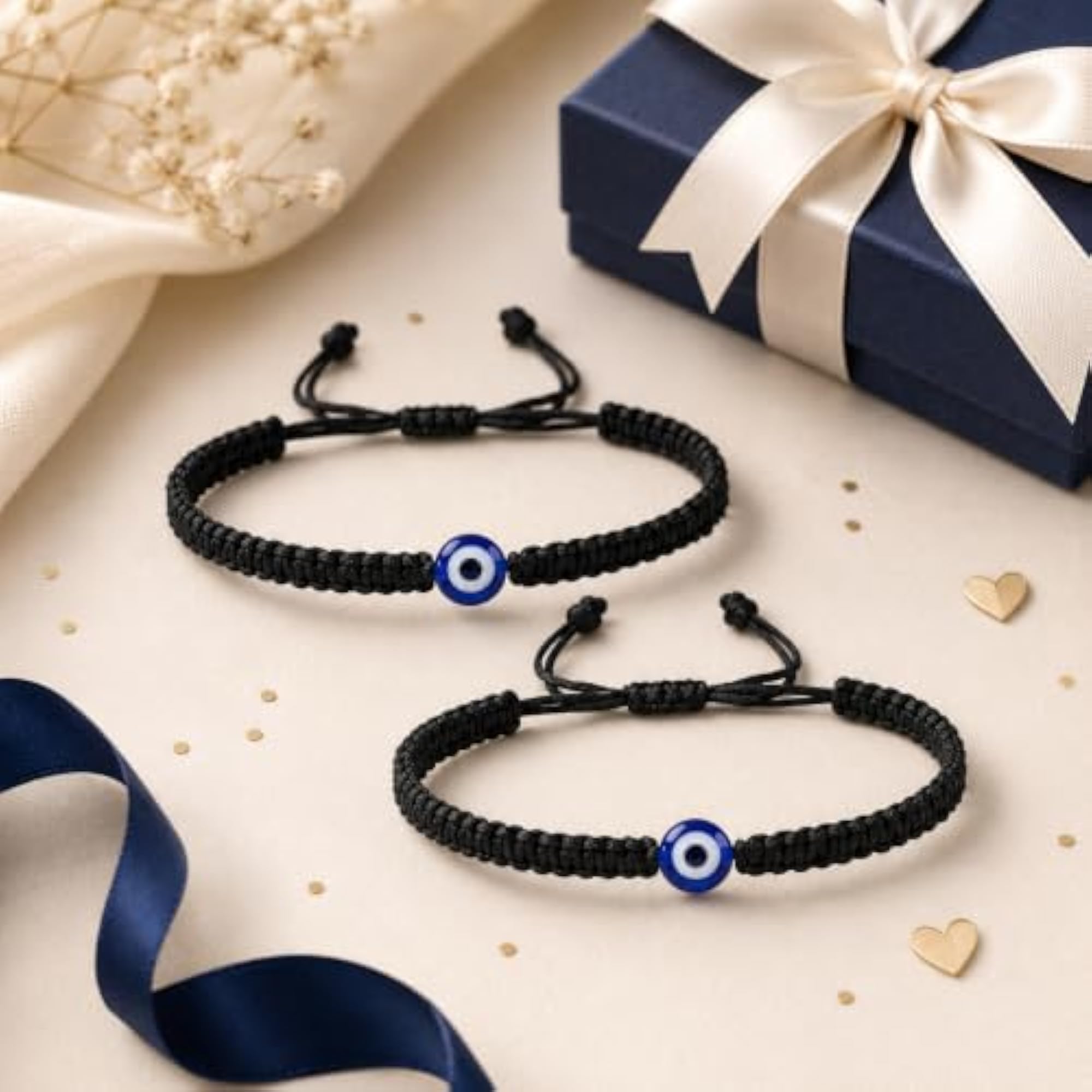 Evil Eye Nazar Bracelet Set of 2