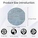 90107/90137/90585 Vacuum Filter Replacement Kit for Vacuum Models 500X, 2010A, 2015, 2015A, 2125, 2125A, 4045AH, 84EM200, 84L300, 84L350, 84M200, 84M250B Update by GruDawu