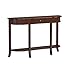 Frenchi Home Furnishing Console Sofa Table with Drawer, Mahogany