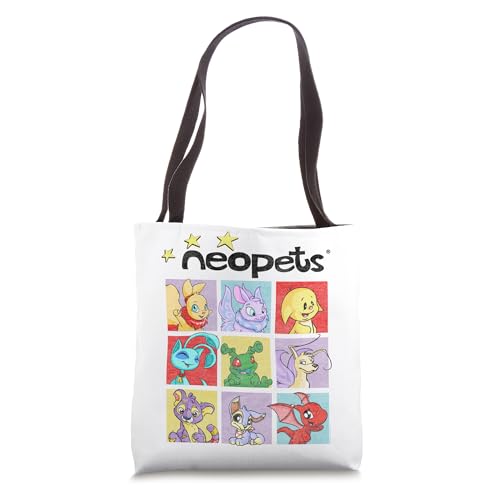 Bolsa Tote Retro Virtual Pets Neopets Pop Art