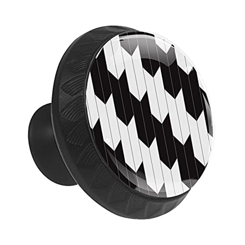 Boutons de meuble pour chambre bébé et commode à motif géométrique flèche 35mm - 3
