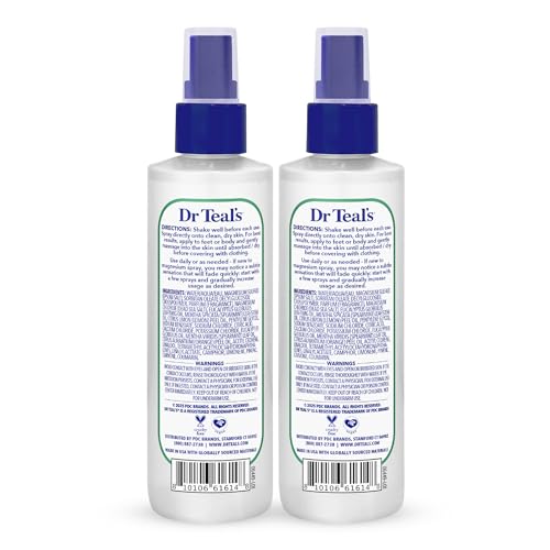 Dr Teal's Magnesium Eucalyptus Spray with Natural Dead Sea Salt, 8 fl oz (Pack of 2) - image 2