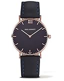 seevetal maschen grundschule  Paul Hewitt Unisex Analog Quarz Uhr mit Leder Armband PH-SA-R-Sm-B-11M