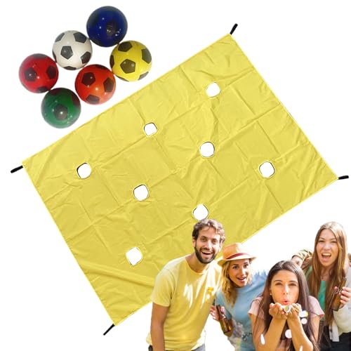 Jeu de team building bâche à trous pour dynamiser vos groupes passifs