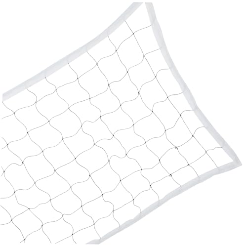 ibasenice Standard Volleyball Net Heavy Duty Outdoor Volleyball Net for Beach Backyard Portable and Durable Training Equipment Regulation for All Settings