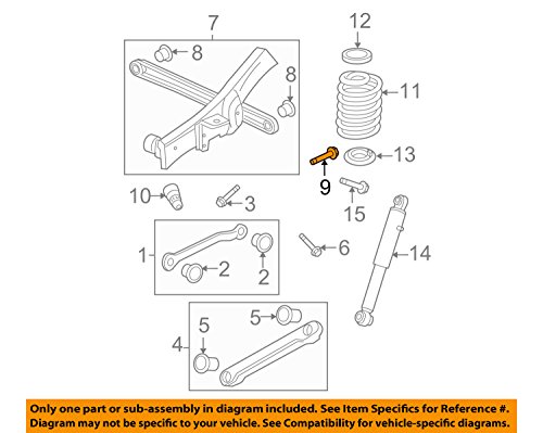 Lateral Arm Bolt