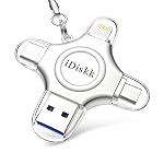 iDiskk – iDiskk zertifizierte Lightning-Festplatte, 128 GB, MFi für i
