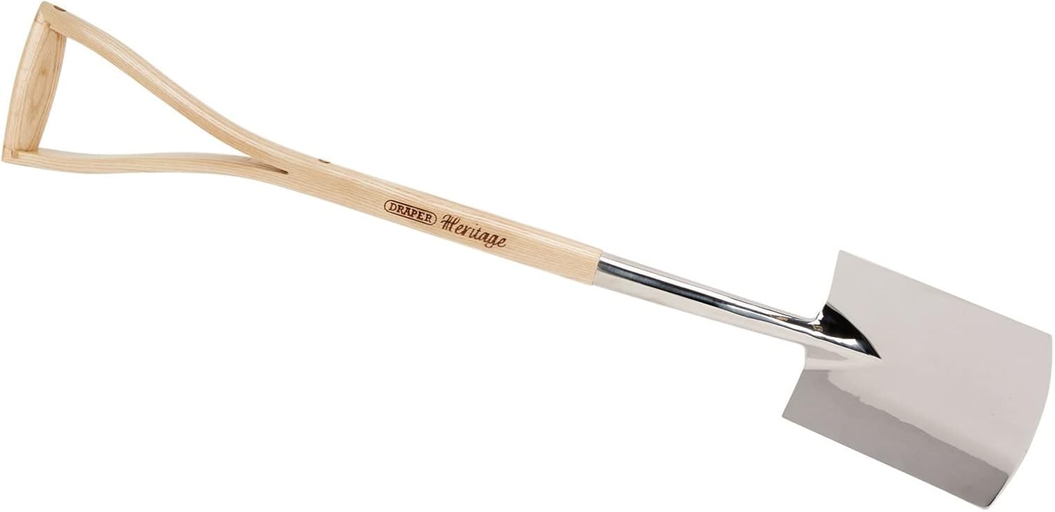 Draper 08971 Heritage Junior Stainless Steel Digging Spade