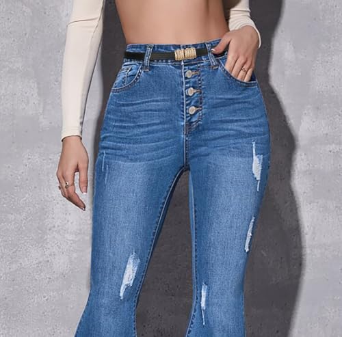 Skinny Belts for Women PU Leather Waist Belt Thin Waist Belt with Gold Alloy Buckle for Dresses3