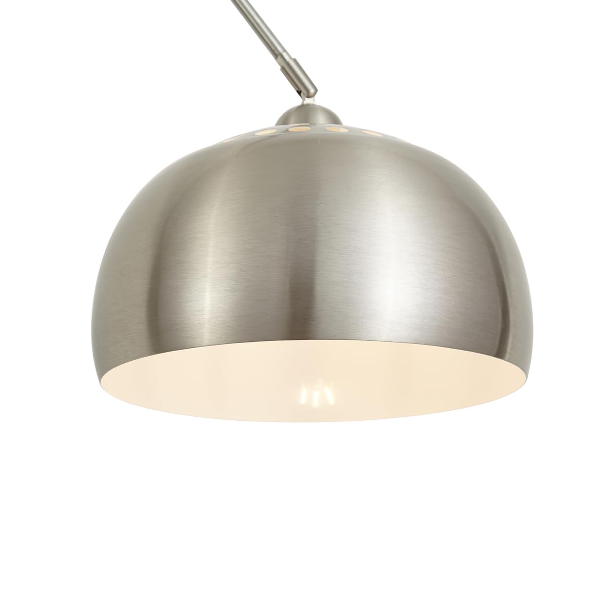 Qazqa Booglamp XXL - Lampada da terra arco Moderno - 1 luce - L 1700 mm - Acciaio - Moderno - Soggiorno