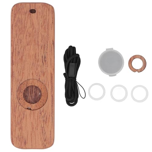 Kazoos Flauta, Mogno Portátil Ampla Aplicação Profissional Kazoo para Prática (Altura Quadrada: Apro