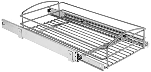 Knape & Vogt RS-MUB-11-FN 12,7 cm A x 30,5 cm L x 50,8 cm D Cesto multiuso Prata Puxador Organizador