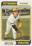 1974 Topps #123 Nelson Briles - EX