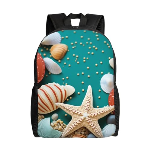 Mochila impermeable para senderismo unisex estampada miniatura 1