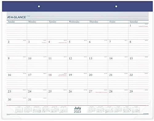 At-A-Glance Dreams Monthly Desk Pad Calendar, Standard