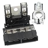 Esttlamer 24380-89914 243407F000 Fuse & Positive Terminal Replacement for Nissan Armada Frontier Pathfinder Xterra for Infiniti QX56 QX80 Car, Replace 2438089914