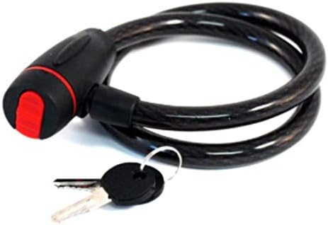 2mm 1200mm Cable-Locked Mountain Bikes General-Purpose Key Anti-Theft Lock Bicycle Electric Locks Accessories Bicycle Locks,Assorted Color