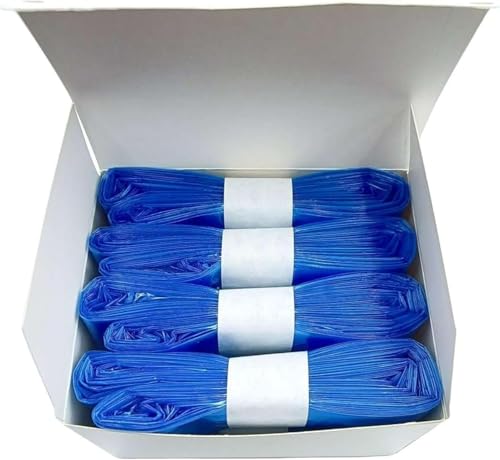 8 Pack Nappy Bin Refills, Smellproof, 6.5m long, hold upto 320 nappies, Refill Nappy Bags, Diaper Bin Pail Disposal Bags,Compatible with Angelcare and Spross Diaper, Twist & Click and all others - 5