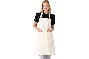 Kitchen Apron with 100% Soft Cotton for Women